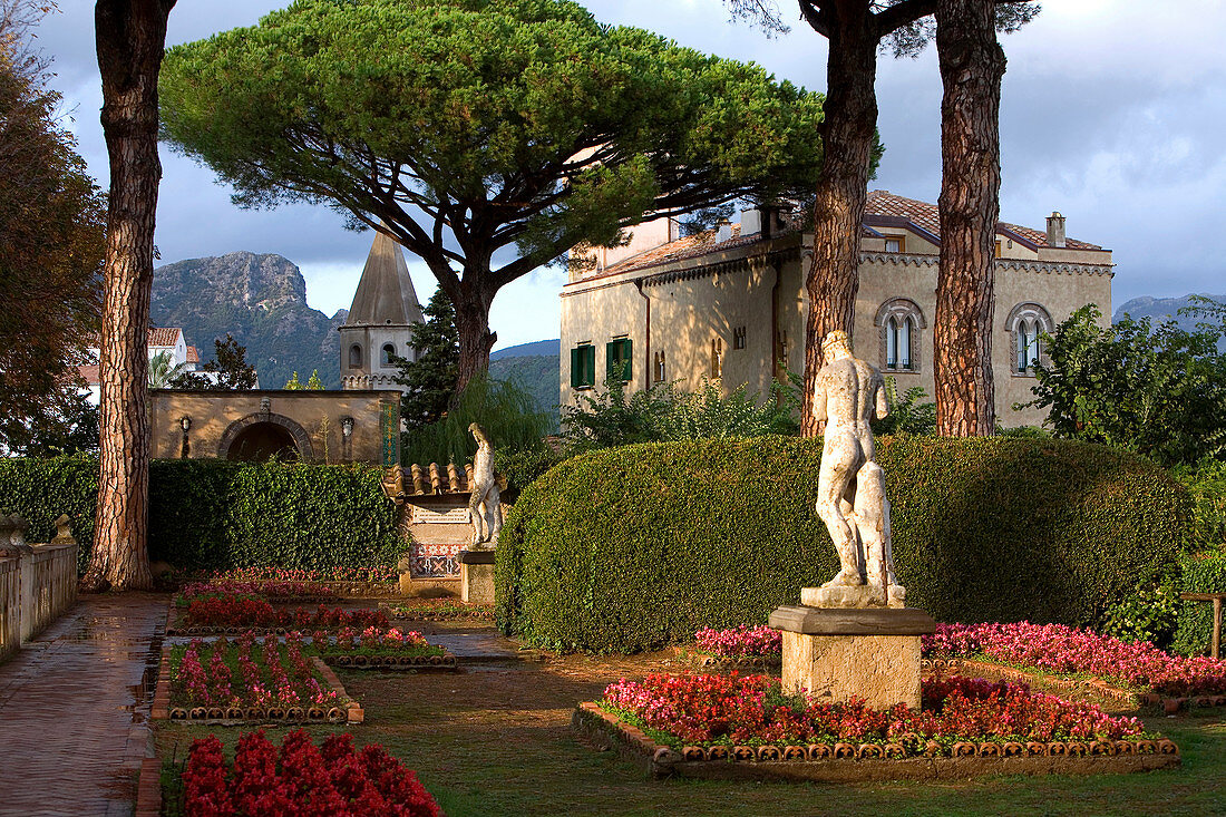 Italy, Campania, Amalfi Coast, listed as World Heritage by UNESCO, Ravello, Villa Cimbrone Garden