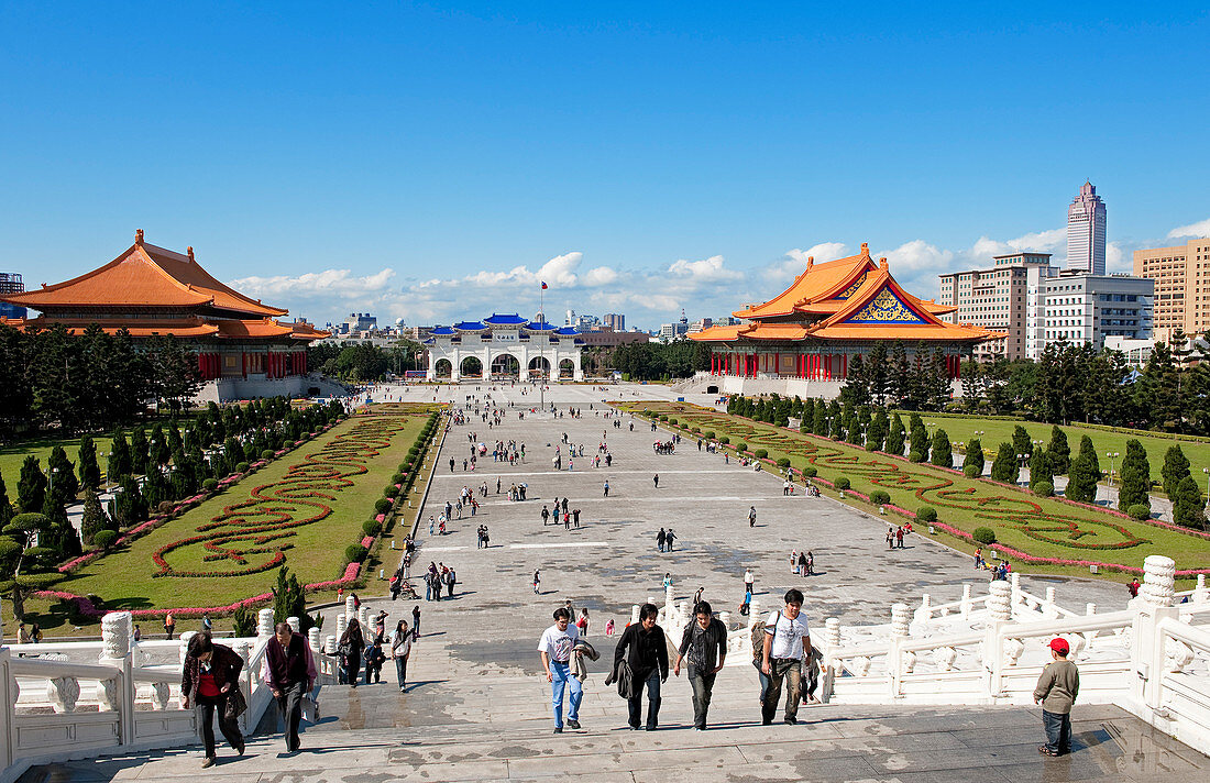 Taiwan, Taipei, old town, National Theatre and National Concert Hall