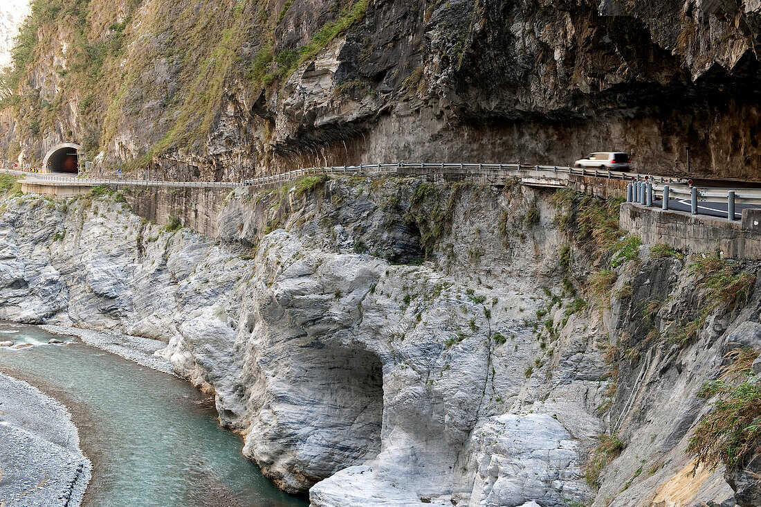 Taiwan, Taroko National Park, the gorges