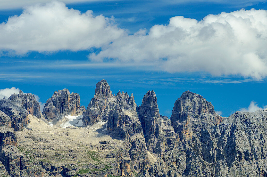 Rock spires of Brenta, Adamello-Presanella Group, Trentino, Italy