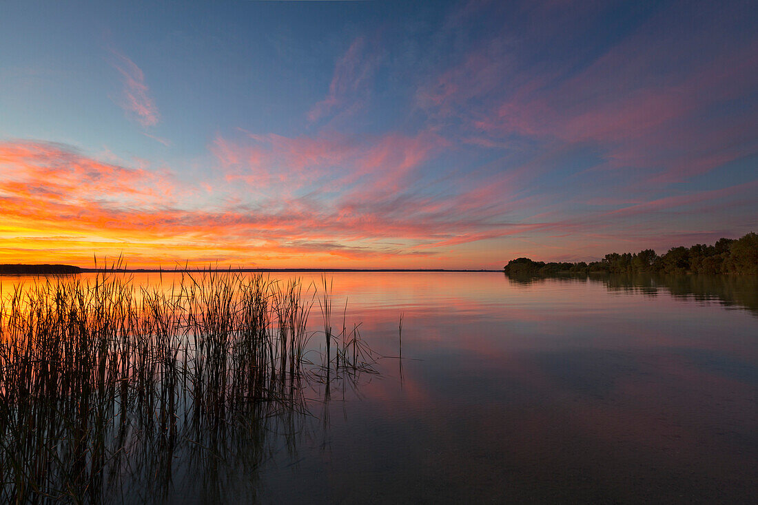 Schweriner See, Mecklenburgische Seenplatte, Mecklenburg-Vorpommern, Deutschland