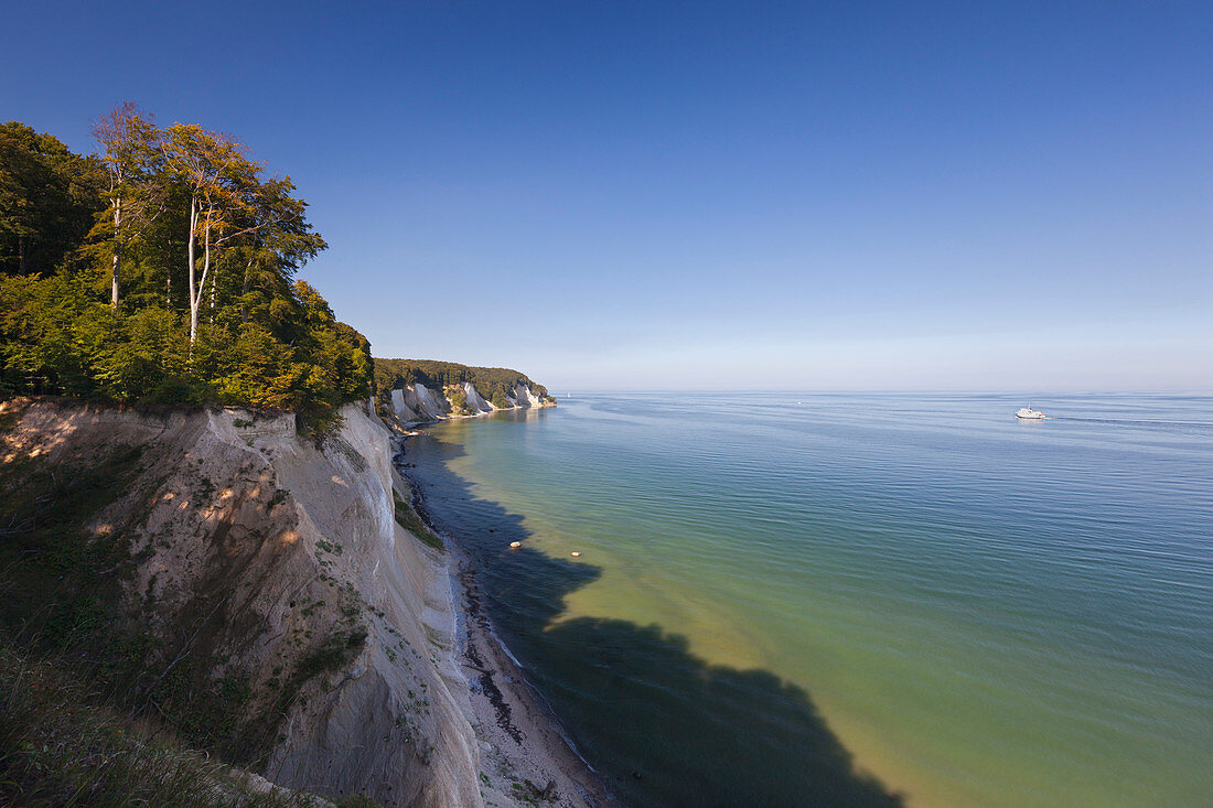 Kreidefelsen, Nationalpark Jasmund, Rügen, Ostsee, Mecklenburg-Vorpommern, Deutschland