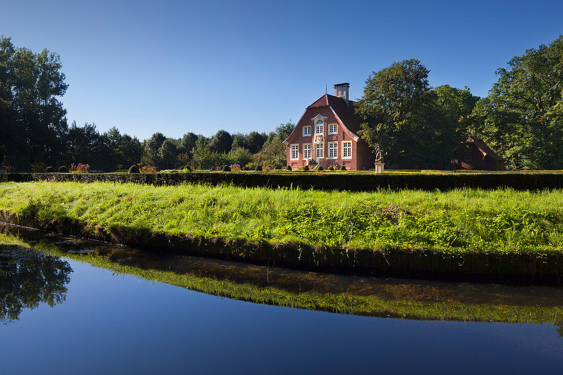 Rueschhaus Haus near Muenster, Muensterland, North-Rhine Westphalia, Germany