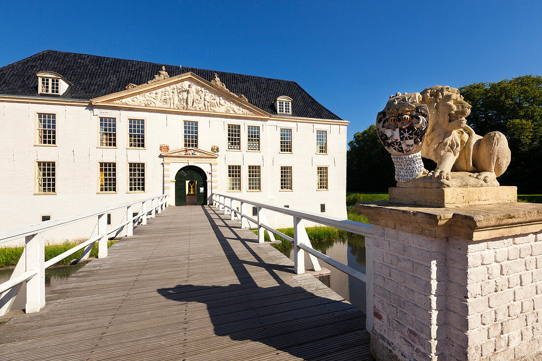 Schloss Dornum, Ostfriesland, Niedersachsen, Deutschland