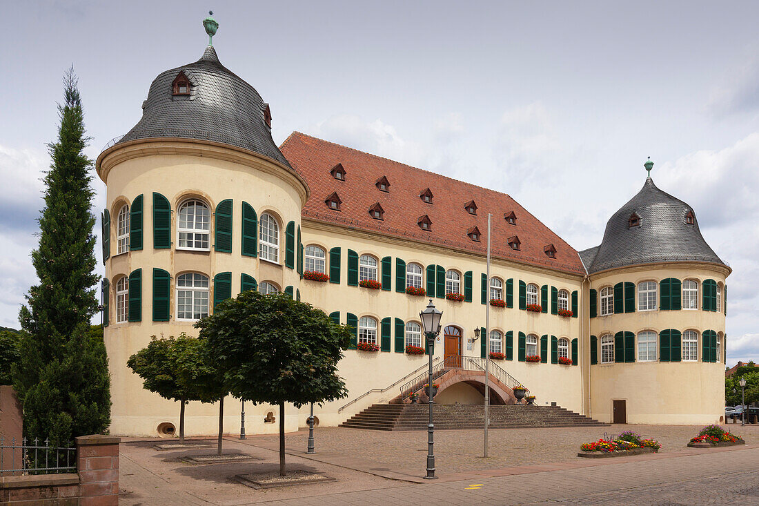 Schloss, Bad Bergzabern, Pfälzer Wald, Rheinland-Pfalz, Deutschland