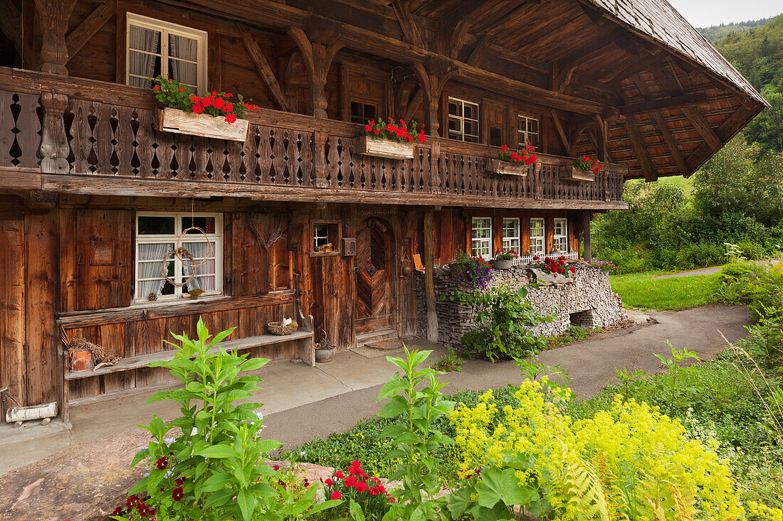 Farmhouse near Todtnau, Black Forest, Baden-Wuerttemberg, Germany