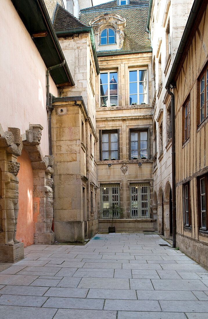 France, Cote d'Or, Dijon, Maillard Hotel, rue des Forges (Forges Street)