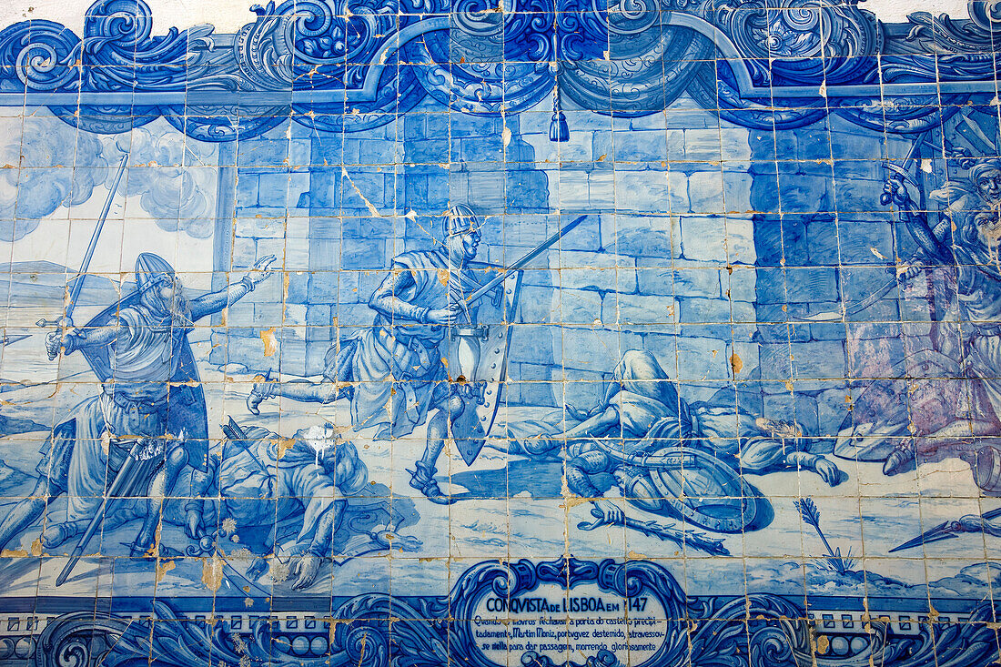 Portugal, Lisbon, azulejos