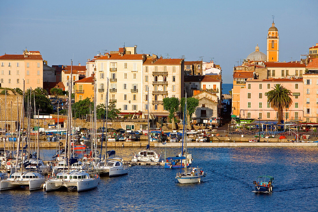 France, Corse du Sud, Ajaccio, Tino Rossi harbour