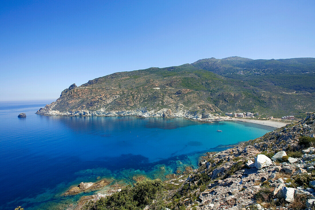 Frankreich, Haute Corse, Cap Corse, Marine de Giottani