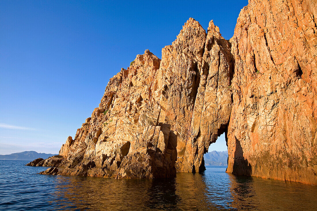 Frankreich, Corse du Sud, Golfe de Porto als Weltkulturerbe der UNESCO, Capo Rosso