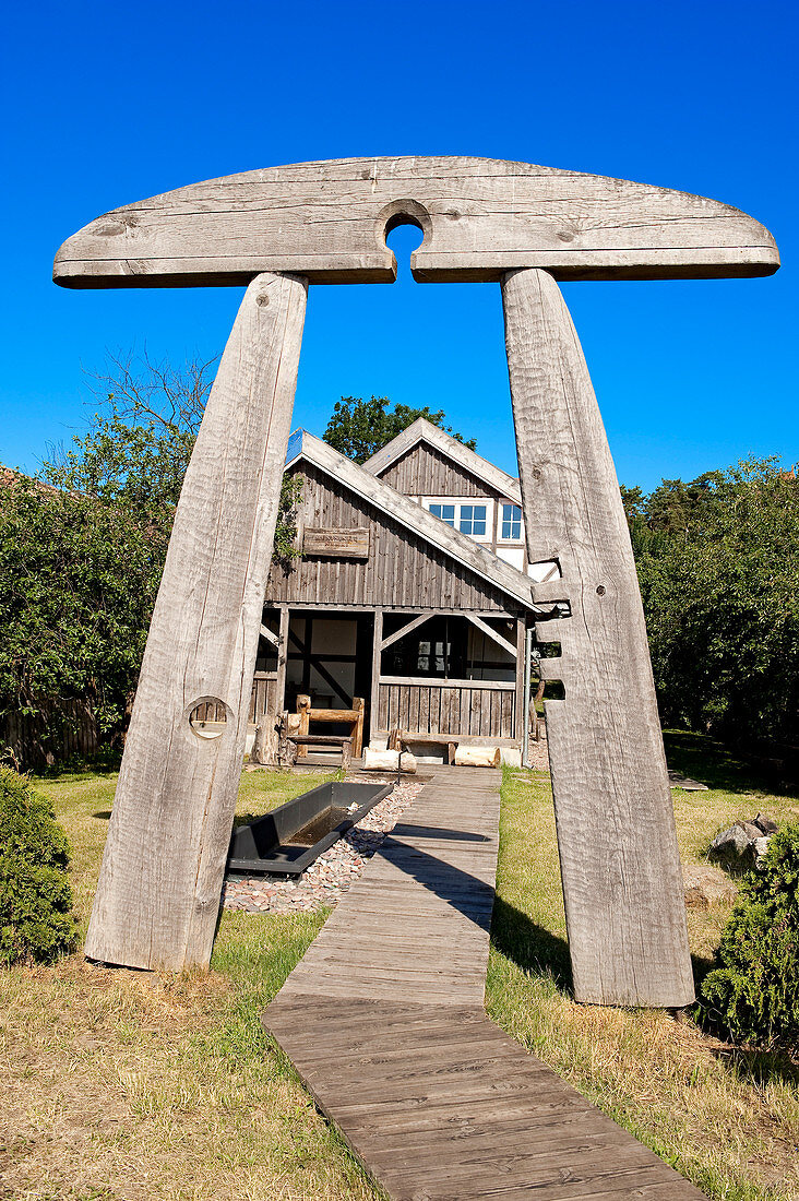 Lithuania (Baltic States), Klaipeda County, Curonian Spit, national park, the village of Nida