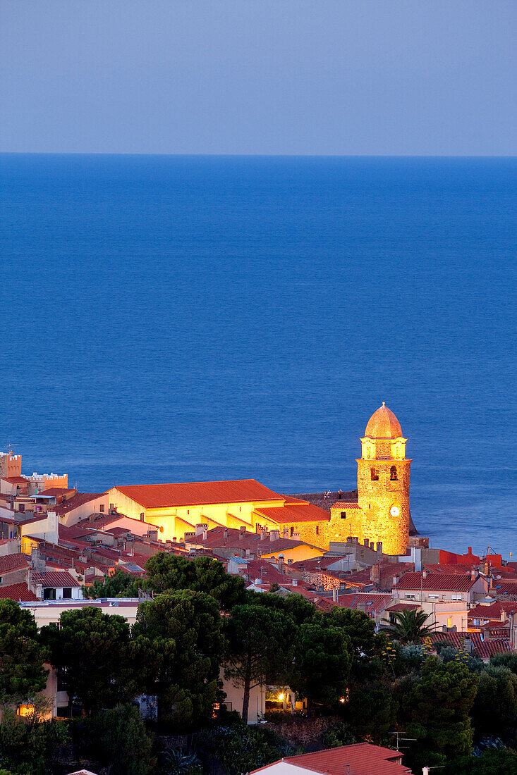 Frankreich, Pyrénées Orientales, Collioure, Notre Dame des Anges Kirche