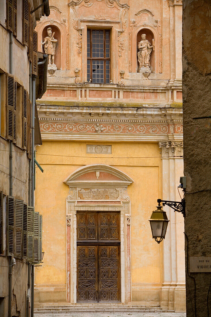 France, Alpes Maritimes, Bevera Valley, Sospel, Saint Michel Cathedral