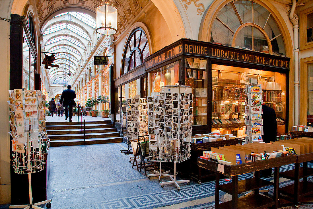 Frankreich, Paris, Galerie Vivienne