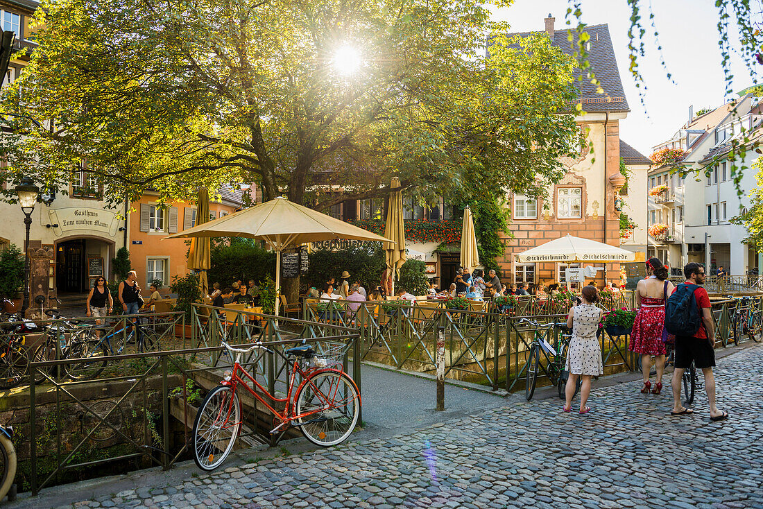 historic center, Freiburg, Black Forest, Baden-Wuerttemberg, Germany