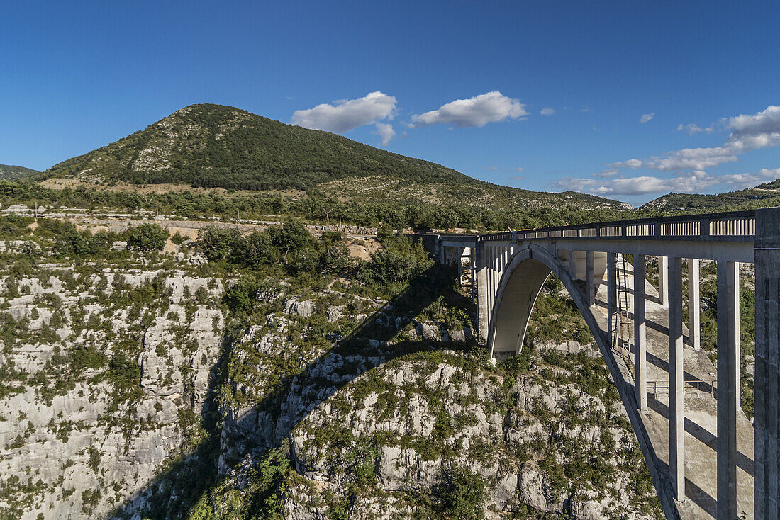 Grand Canyon du Verdon, George du Verdon,   Pont de la Artuby,Pont de l'Artuby,  Provence-Alpes-Cote d'Azur, France