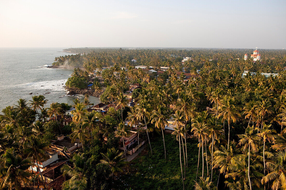 India, Kerala State, Kollam, the coast