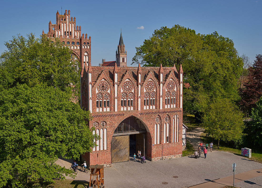 Treptower Gate in Neubrandenburg, Mecklenburg-Vorpommern