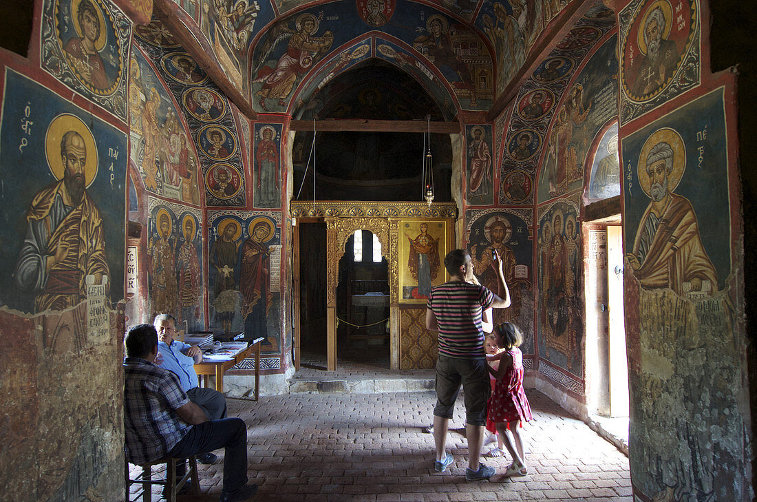 Panagia (Church of Our Lady) Phorbiotissa (or Asinou) in Nikitar