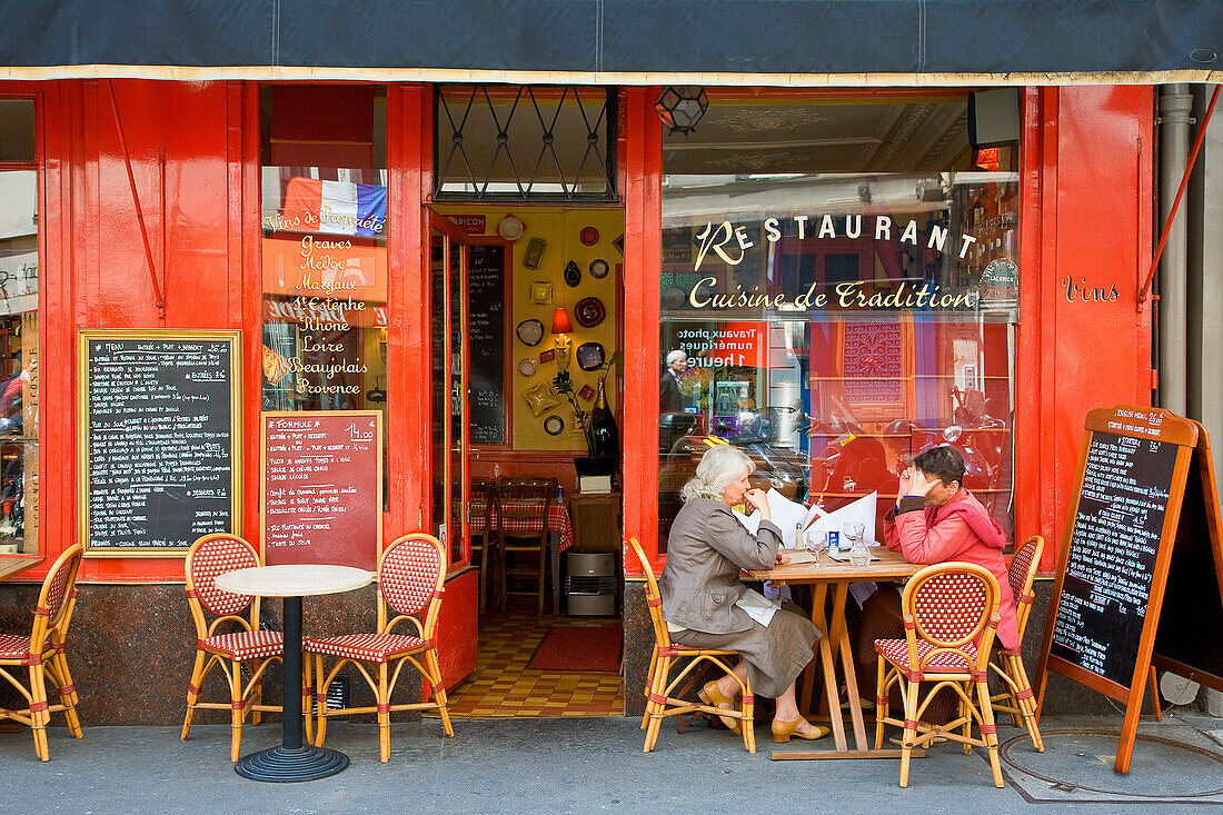 France, Paris, Saint Germain des Pres District, Restaurant des Beaux Arts