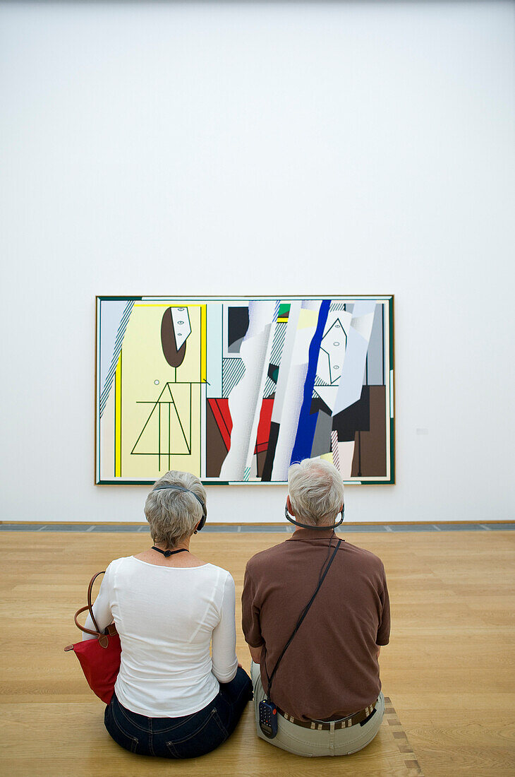 Deutschland, Berlin, Bezirk Mitte, Museum für zeitgenössische Kunst Hamburger Banhof, Tisch von Roy Lichtenstein (1923-19997)