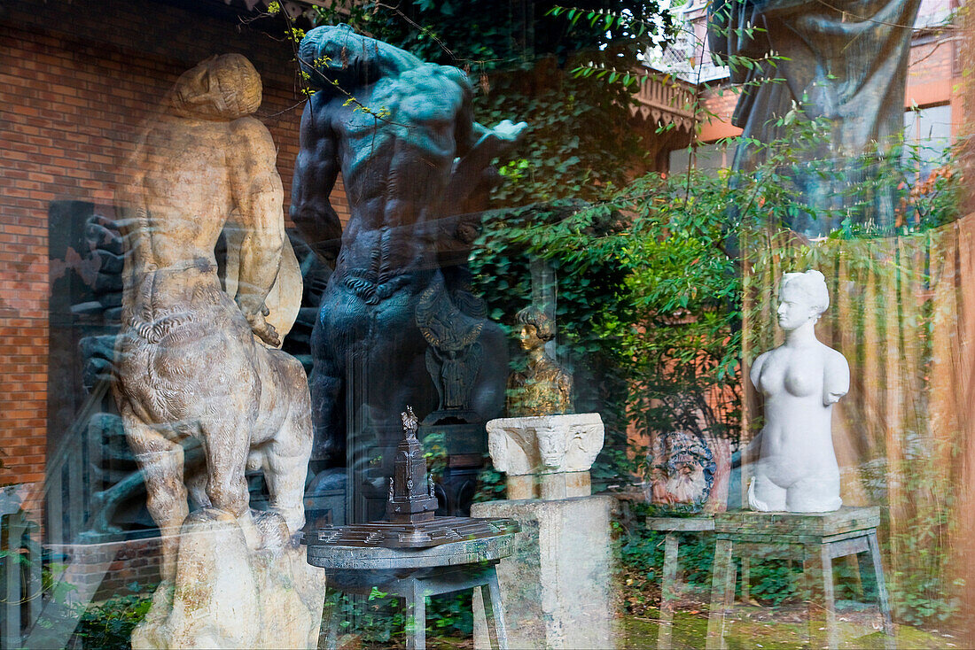 France, Paris, Musee Bourdelle, the Dying Centaur sculpture