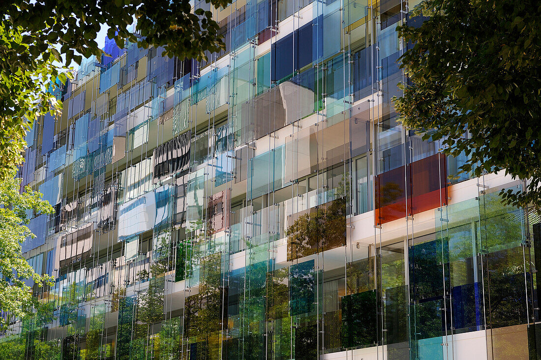 Switzerland, Basel, Novartis Campus, building of the architects Diener and Diener