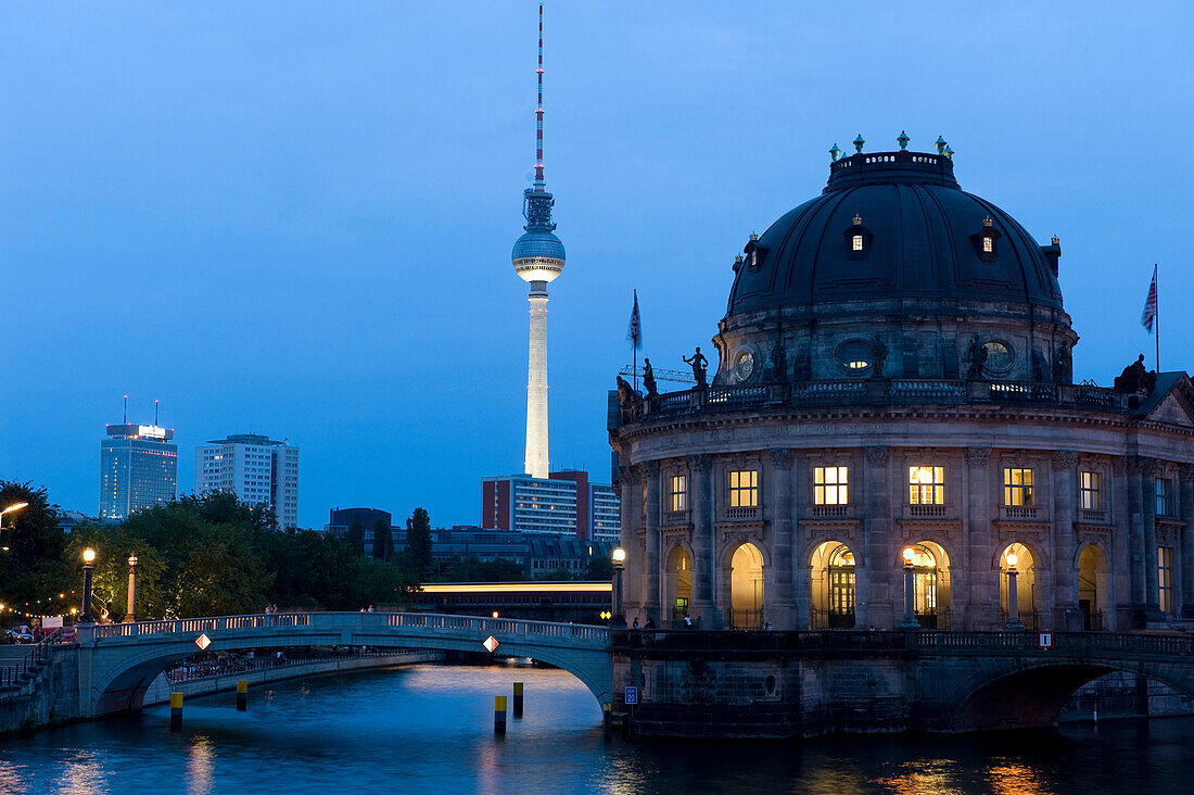 Deutschland, Berlin, Museumsinsel, die zum Weltkulturerbe der UNESCO, das Bode-Museum