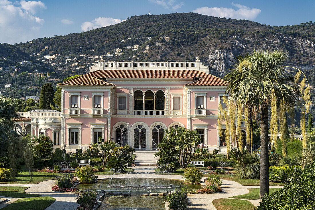 Villa Ephrussi de Rothschild, St. Jean Cap Ferrat, Frankreich