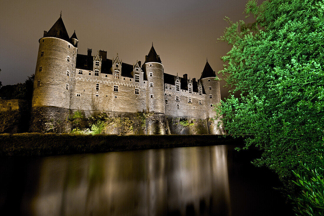 Schloss, Josselin, Bretagne, Frankreich