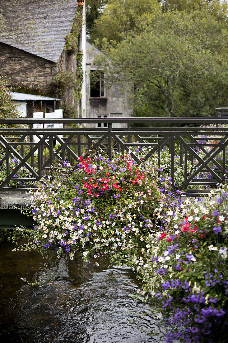 Promenade Xavier Gall, Pont-Aven, Bretagne, Frankreich