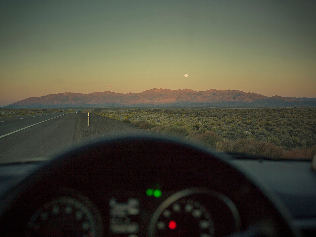 A landscape in Nevada.