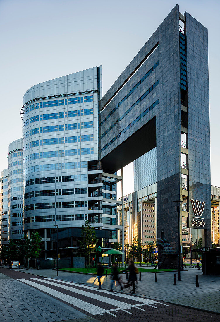 Exterior of W200 Building, Rotterdam, Netherlands, Europe