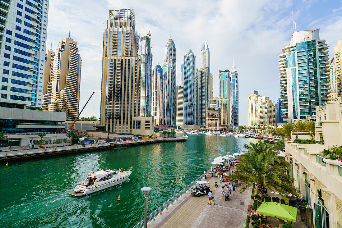 Dubai Marina, Dubai, United Arab Emirates, Middle East