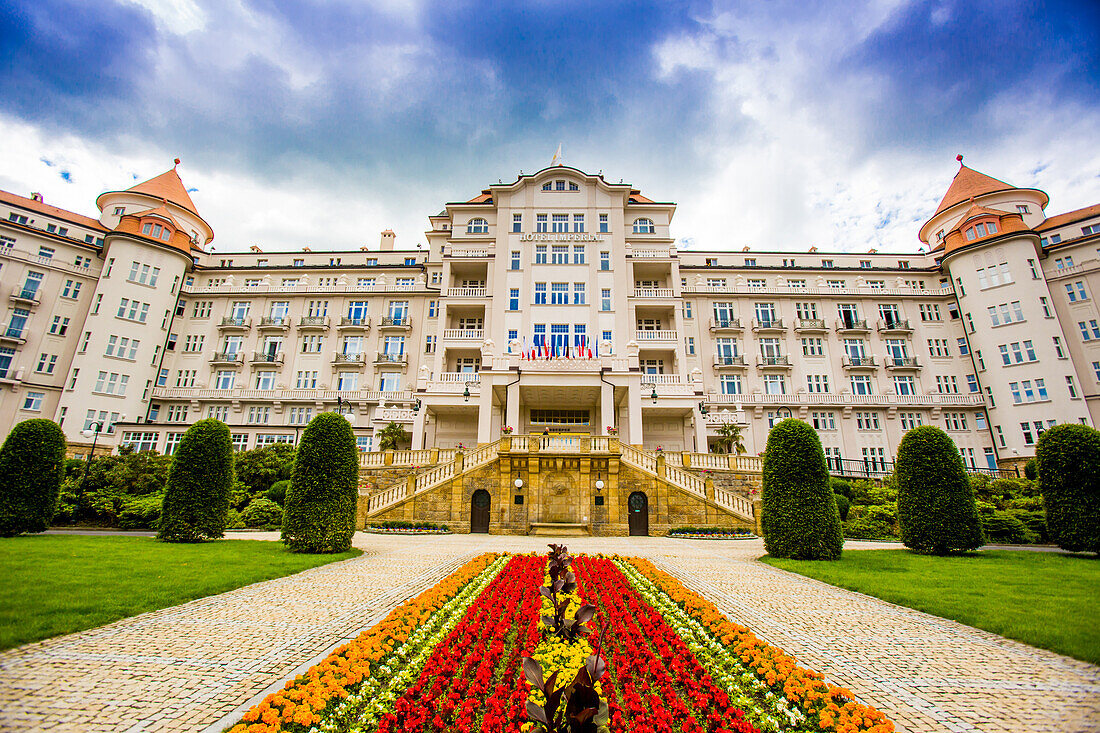 The Hotel Imperial in Karlovy Vary, Bohemia, Czech Republic, Europe