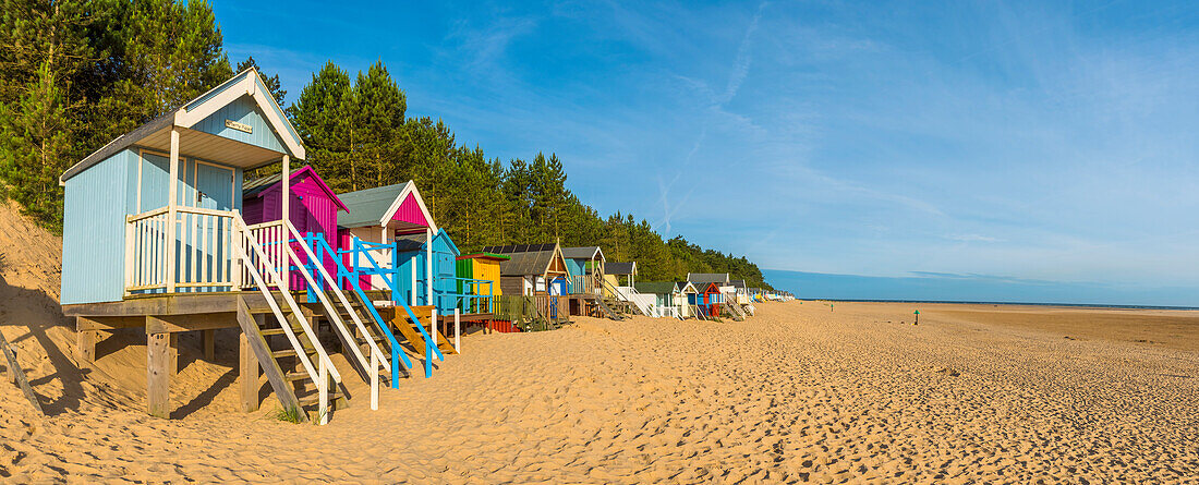 Wells-next-the-Sea Beach, North Norfolk, England, United Kingdom, Europe