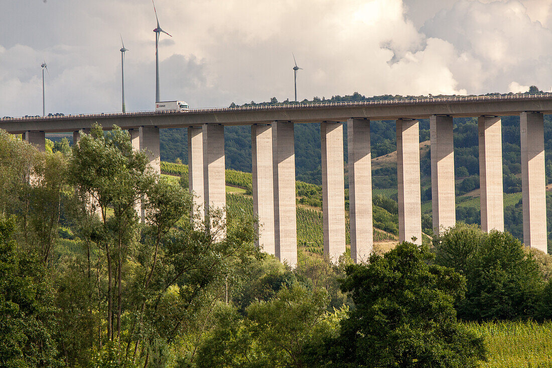 German Autobahn, Molesbachtal bridge, Schweich, bridge, motorway, freeway, speed, speed limit, traffic, infrastructure, Germany