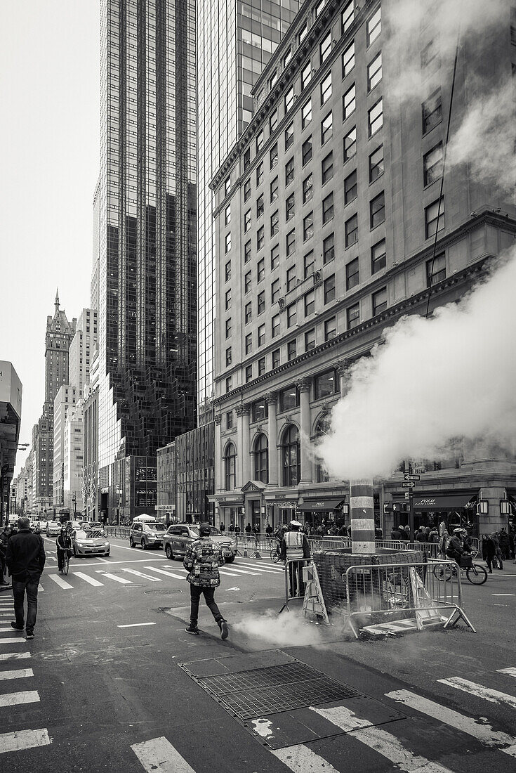 Auf der 5th Ave in Manhatten, Stadt New York, New York, USA