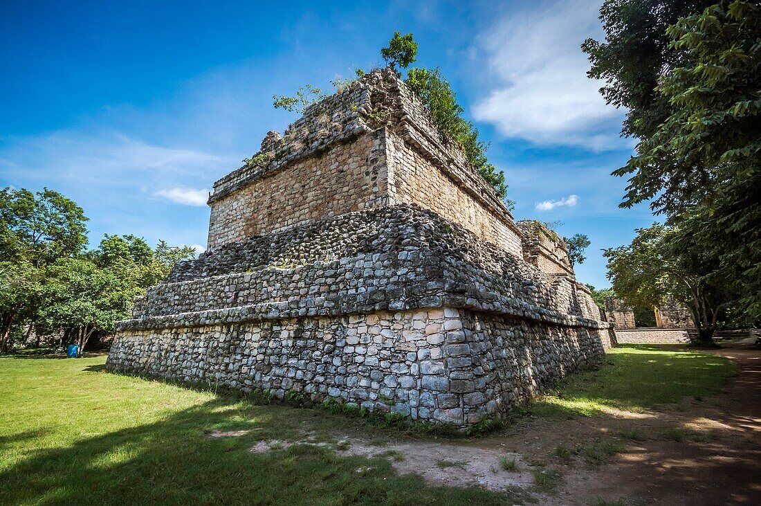 Mayan structure in Ek Balam, Yucatan.