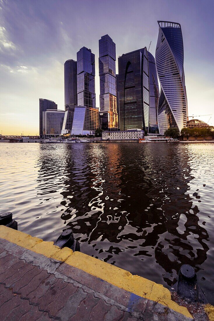 Moscow City: financial district