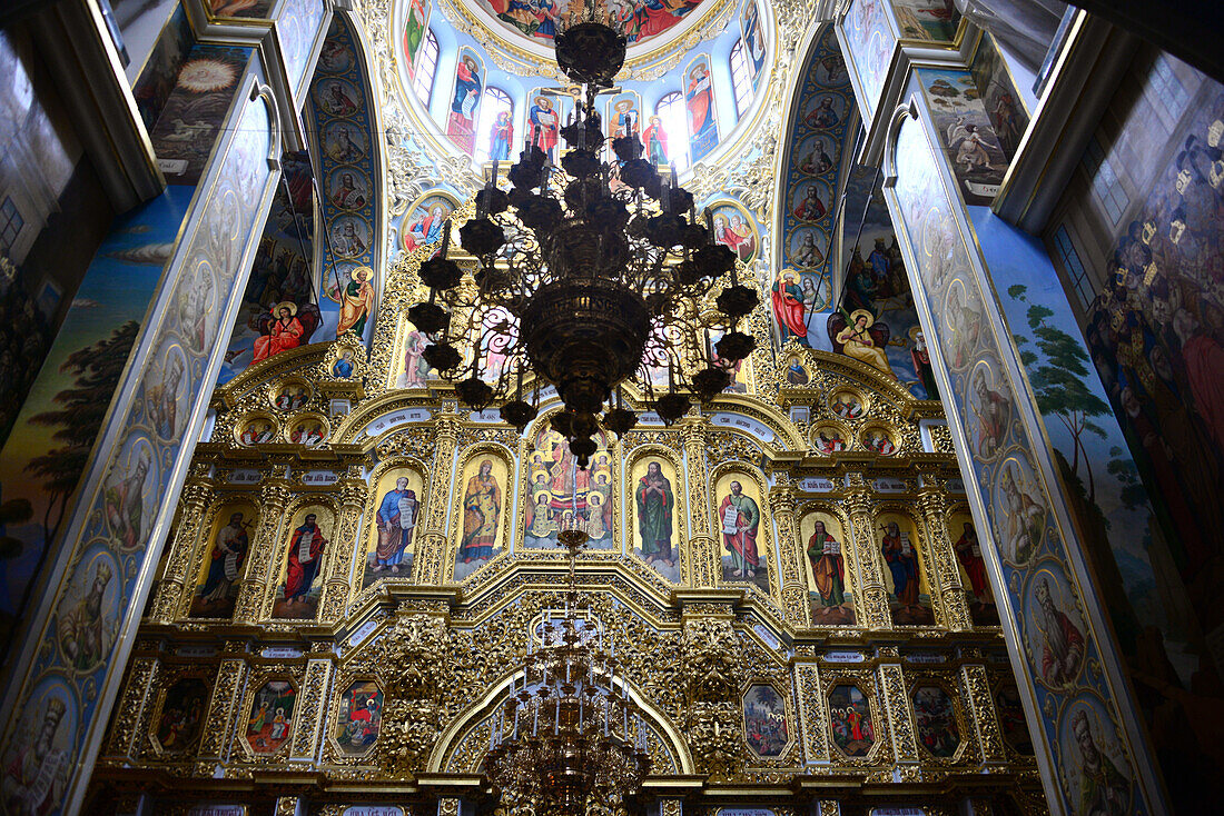 in der Kathedrale des Höhlenklosters, Kiew, Ukraine