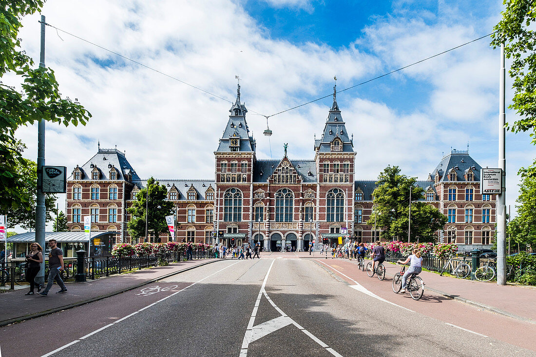Das Rijksmuseum von Amsterdam, Holland