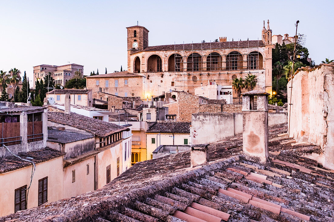 Kirche Parròquia d'Artà, Arta, Mallorca, Balearen, Spanien