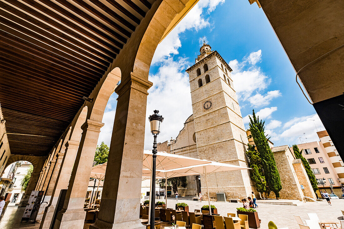 church of Santa Maria in Inka, Mallorca, Balearic Islands, Spain