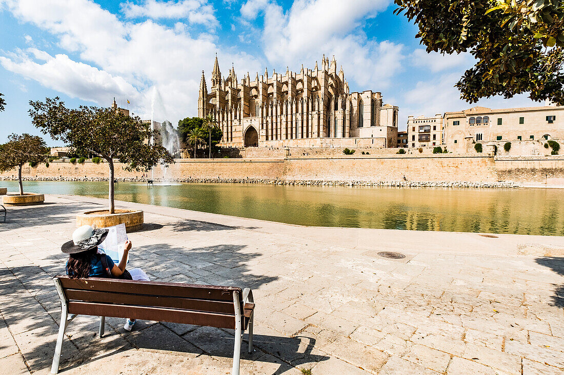 Palma cathedral, Mallorca, Balearic Islands, Spain