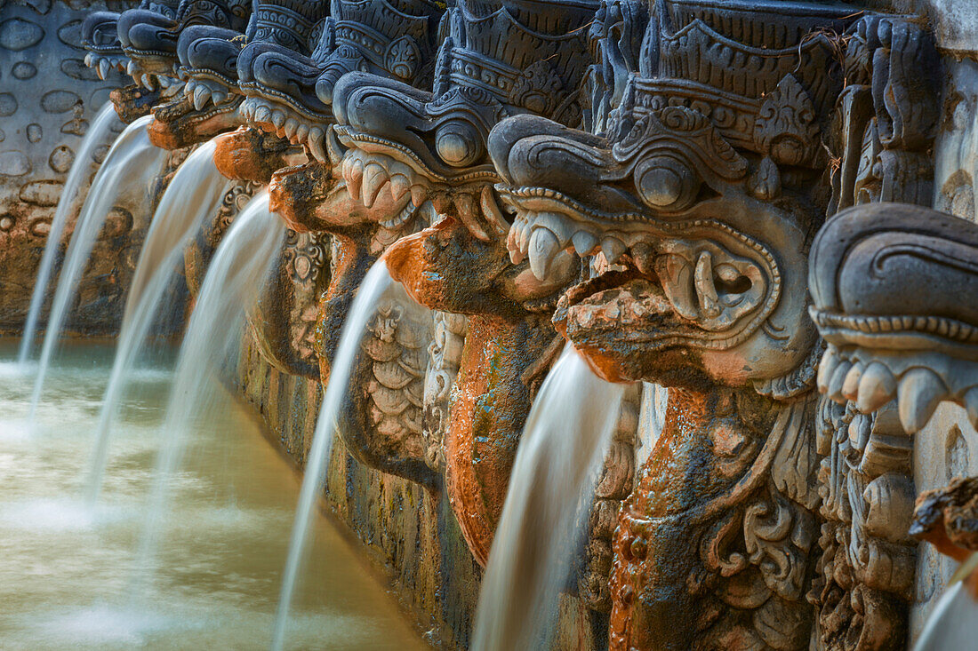 Hot springs Air Panas Banjar at Bubunan, Bali, Indonesia