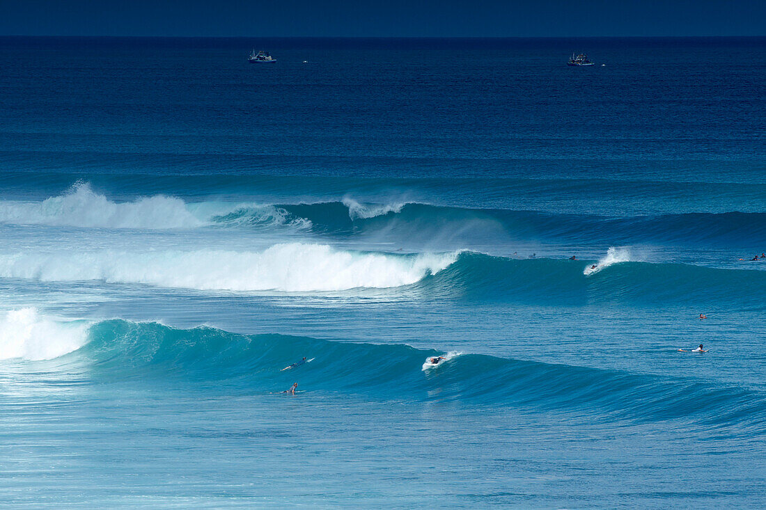 Wellen Balangan Beach, Bali, Indonesien