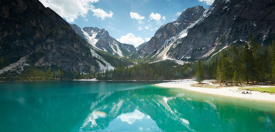 Pragser Wildsee, Hochpustertal, South Tyrol, Italy