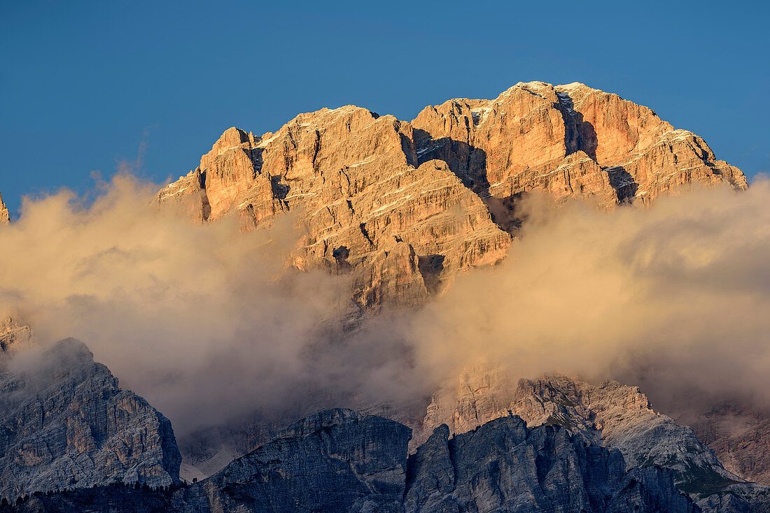 Monte Cristallo, Dolomiten, UNESCO Weltnaturerbe Dolomiten, Venetien, Italien